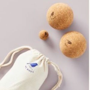 NWOB 42 Birds for Anthropologie Cork Massage Balls